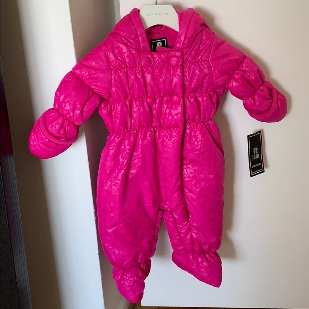 Snow Winter hooded jumpsuit coat